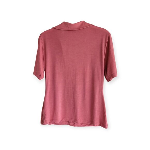 Revolve L'Academie Fernande Lyocell Top Deep Sea Coral M - Picture 6 of 13